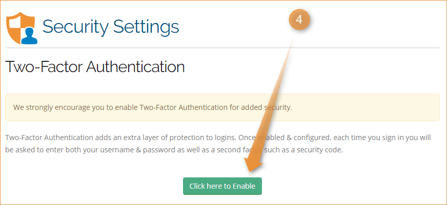 Two-Factor Step 4