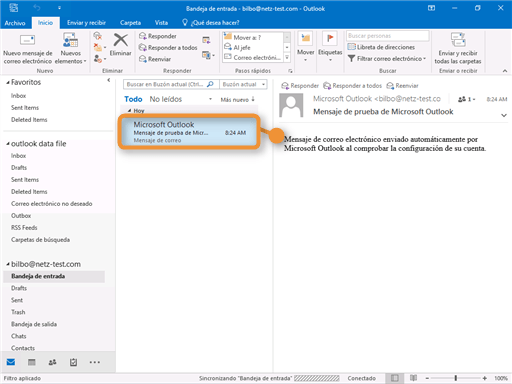 Configuración de Correo Outlook Paso 12