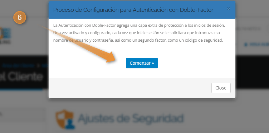 Two-Factor Paso 6